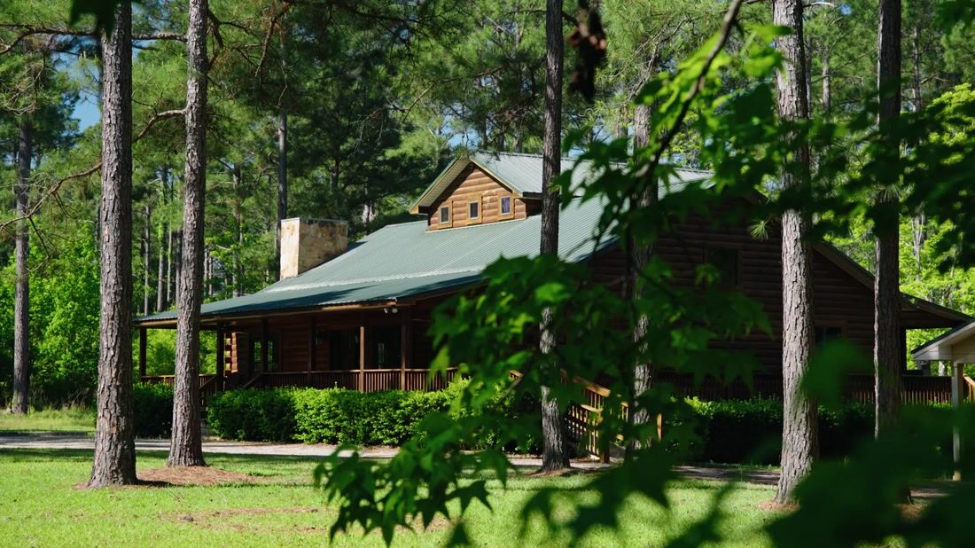 Calhoun County log cabin walkthrough